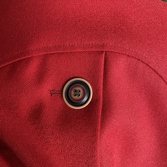 Victoria Secret Red Trench Coat - Picture 12 of 12